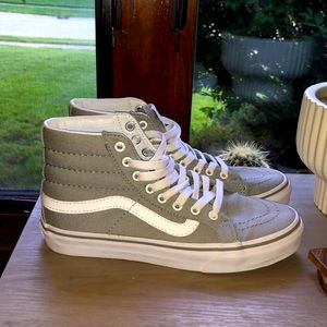Vans Gray Hi Top Old Skool